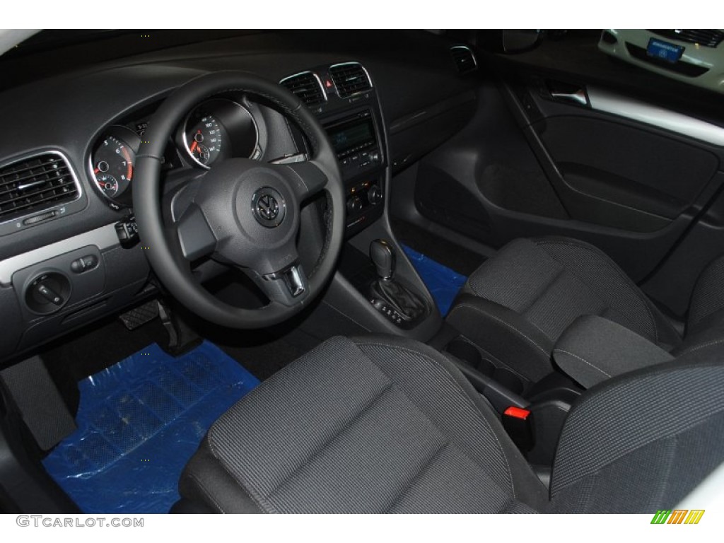 Titan Black Interior 2013 Volkswagen Golf 4 Door Photo #82717760