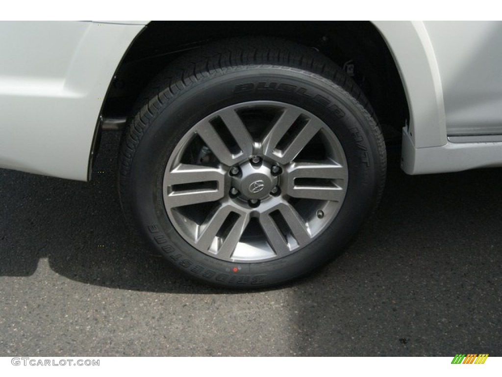 2013 4Runner Limited 4x4 - Blizzard White Pearl / Sand Beige Leather photo #9