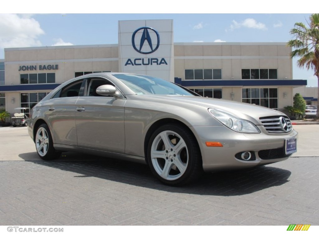 2006 CLS 500 - Pewter Metallic / Black photo #1