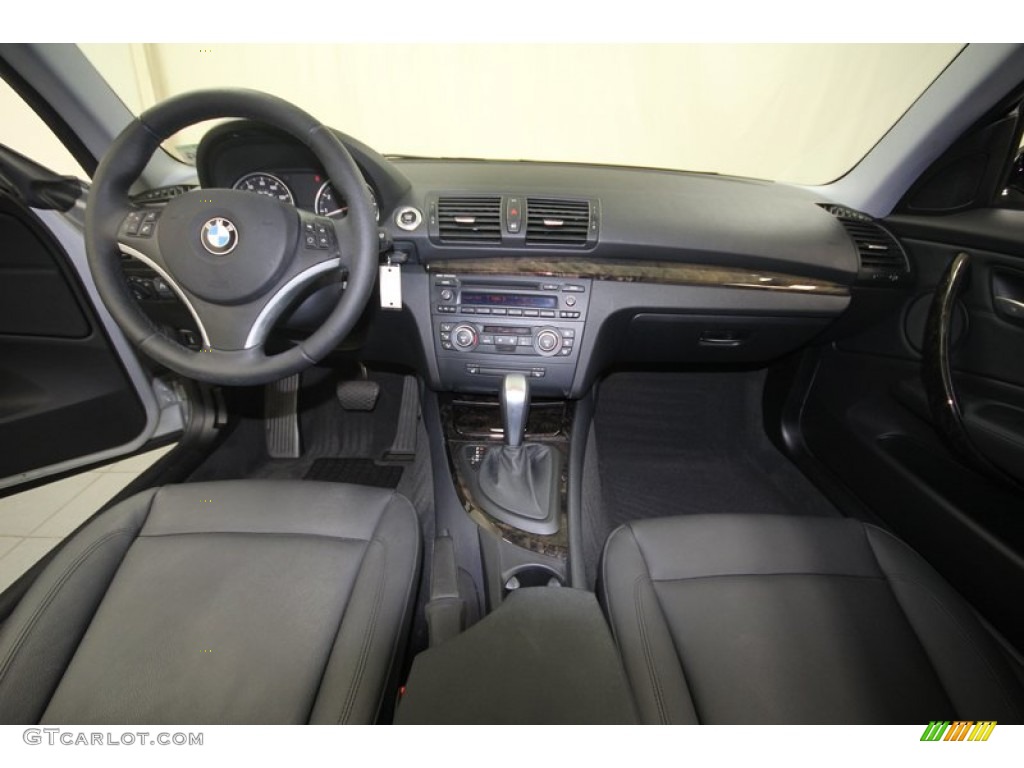 2009 1 Series 128i Coupe - Titanium Silver Metallic / Black photo #4