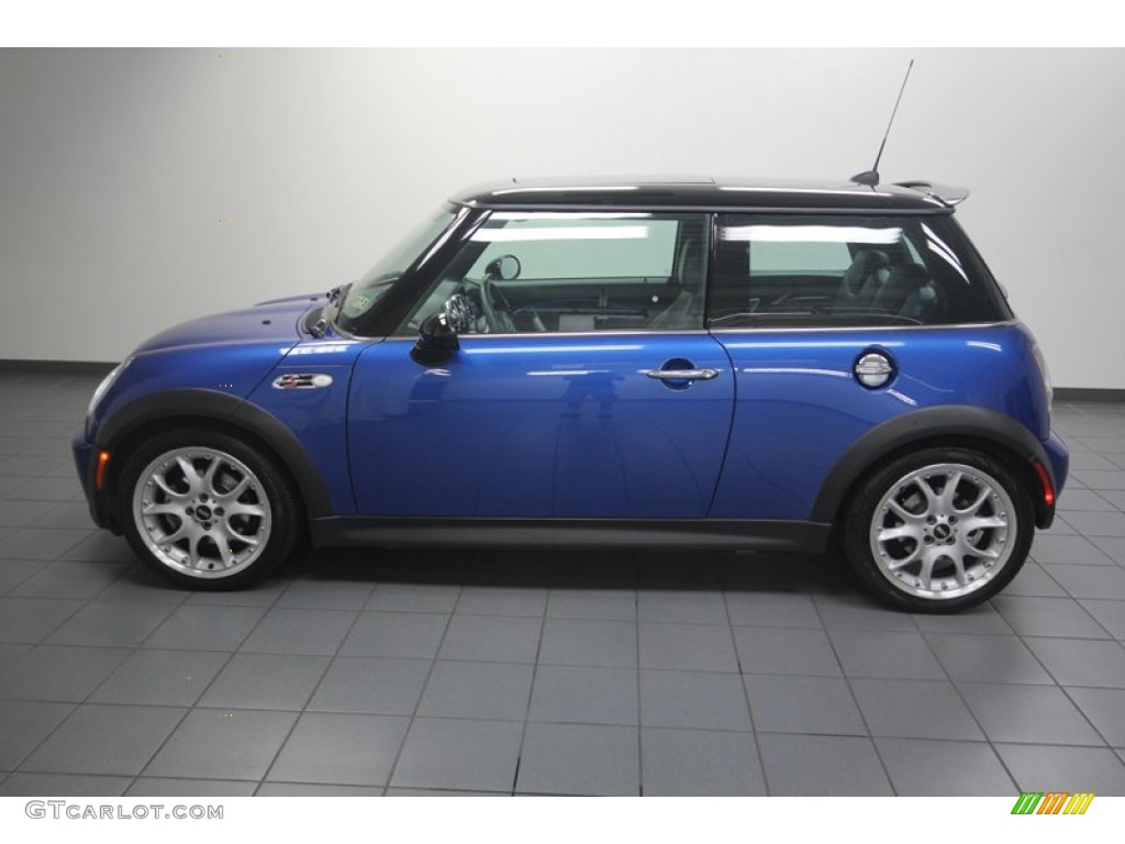 Hyper Blue Metallic 2006 Mini Cooper S Hardtop Exterior Photo #82720906