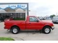 1999 Bright Red Ford Ranger XL Regular Cab  photo #8