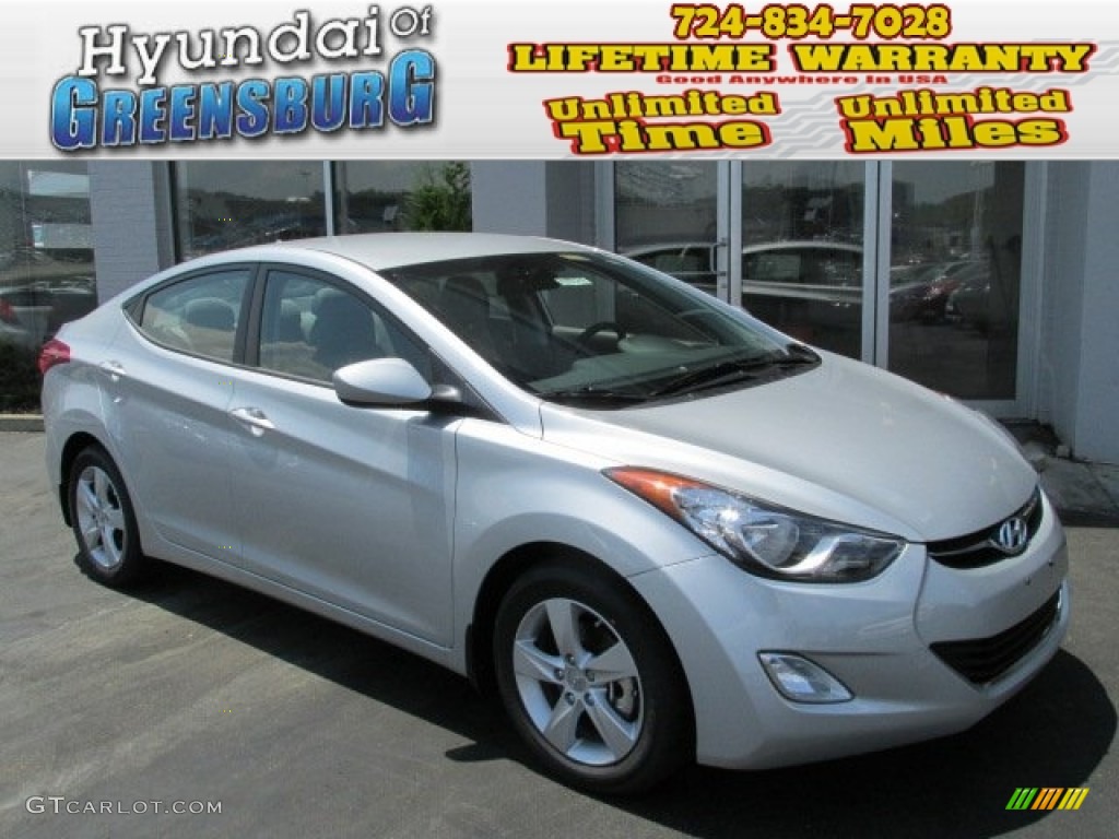 2013 Elantra GLS - Silver / Gray photo #1
