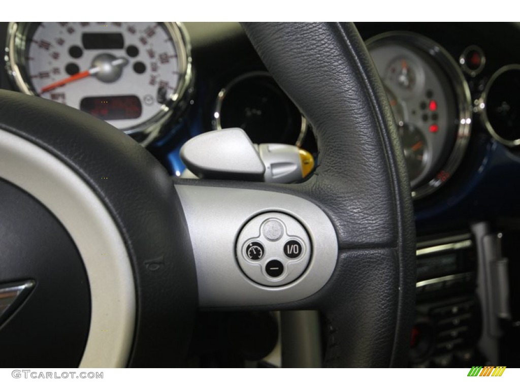 2006 Cooper S Hardtop - Hyper Blue Metallic / Lapis Blue/Panther Black photo #24