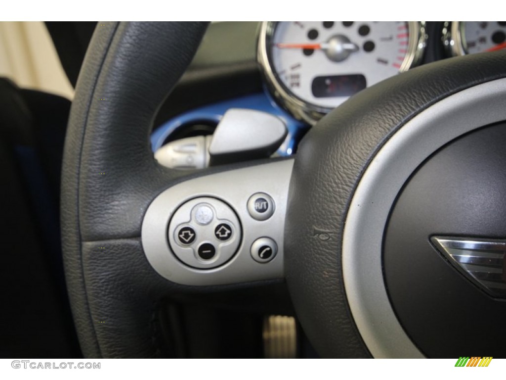 2006 Cooper S Hardtop - Hyper Blue Metallic / Lapis Blue/Panther Black photo #25