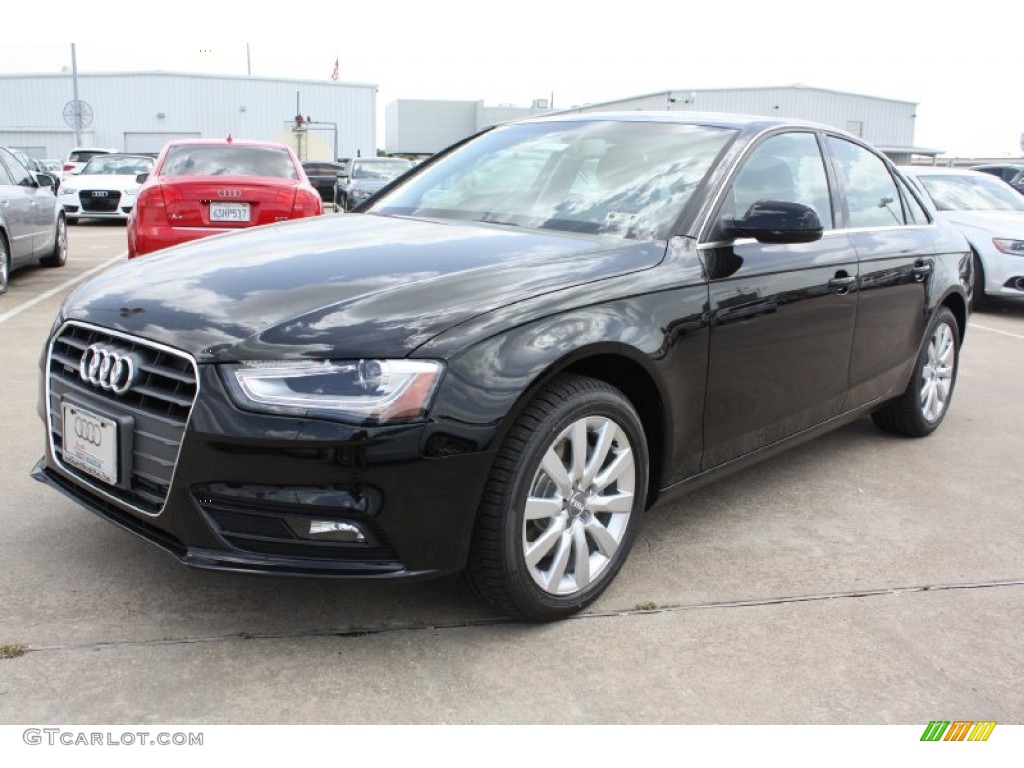 2013 A4 2.0T quattro Sedan - Brilliant Black / Black photo #3