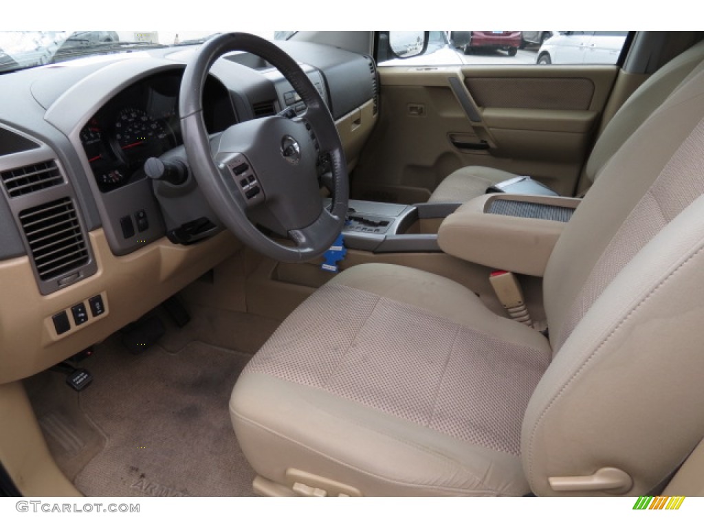 2006 Armada SE - Majestic Blue / Sand Beige photo #4