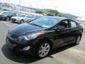 2013 Midnight Black Hyundai Elantra Limited  photo #3
