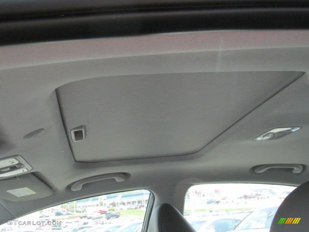 2013 Elantra Limited - Midnight Black / Gray photo #6