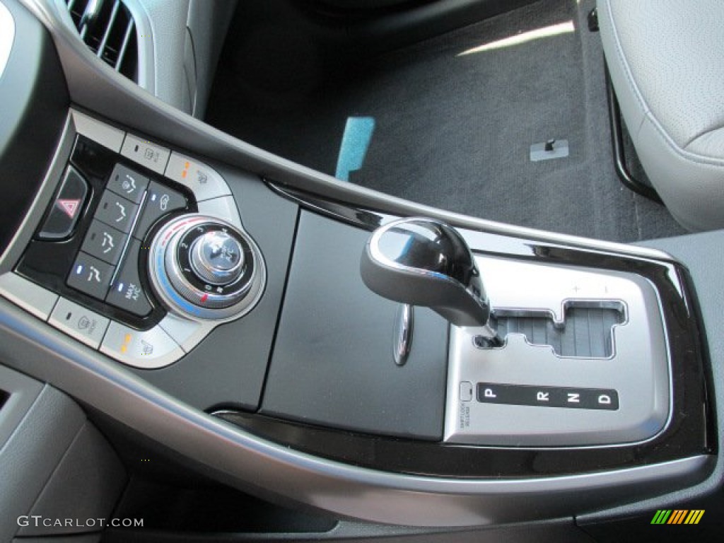2013 Elantra Limited - Midnight Black / Gray photo #8