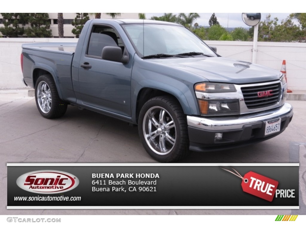 2006 Canyon SL Regular Cab - Stealth Gray Metallic / Dark Pewter photo #1