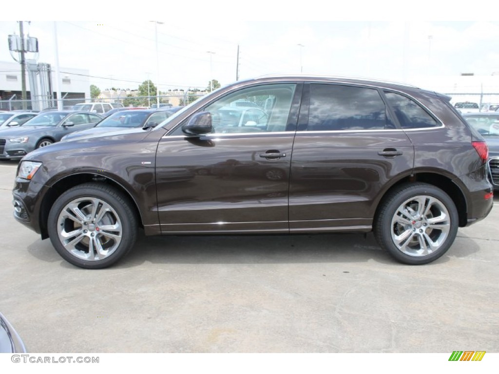 Teak Brown Metallic 2013 Audi Q5 3.0 TFSI quattro Exterior Photo #82722061