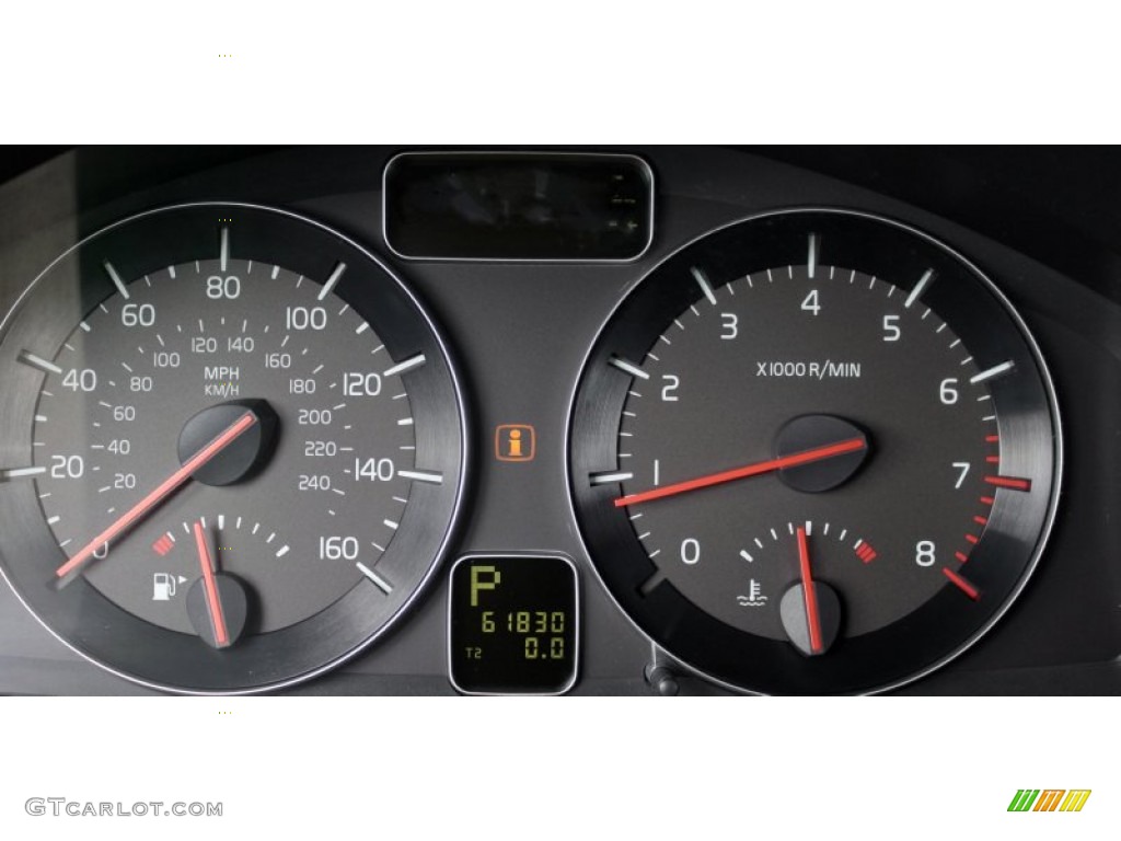 2008 Volvo V50 T5 Gauges Photo #82722709