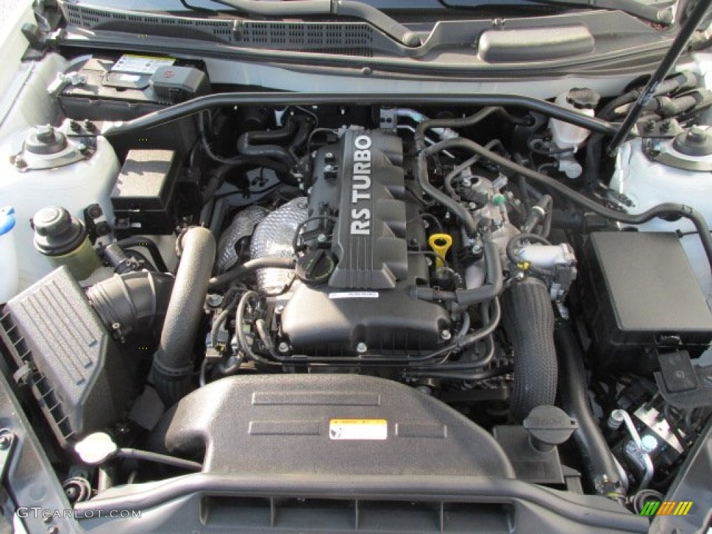 2011 Genesis Coupe 2.0T - Karussell White / Black Cloth photo #9