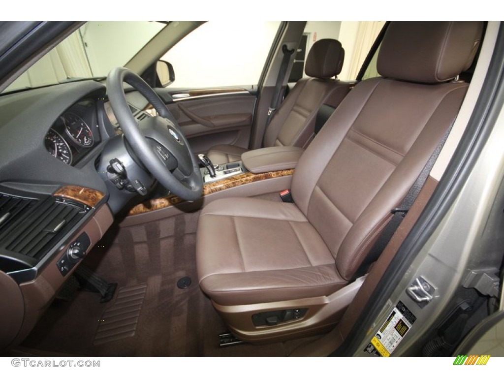 Tobacco Nevada Leather Interior 2011 BMW X5 xDrive 35i Photo #82723069