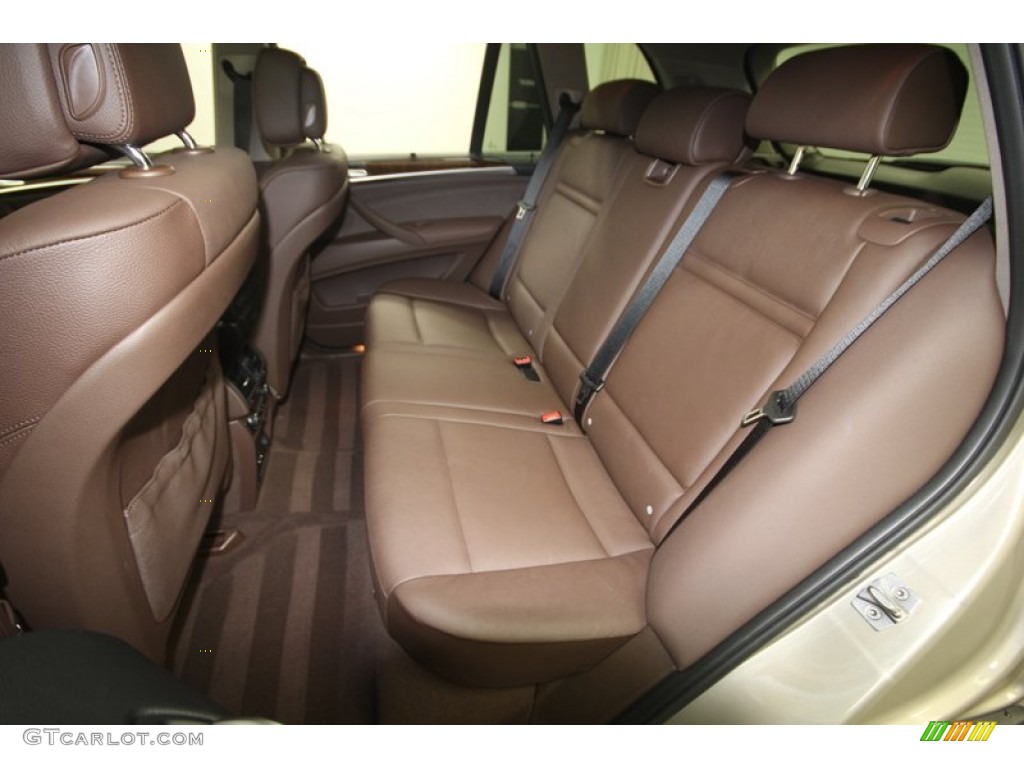 Tobacco Nevada Leather Interior 2011 BMW X5 xDrive 35i Photo #82723084