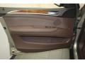 Tobacco Nevada Leather Door Panel Photo for 2011 BMW X5 #82723099