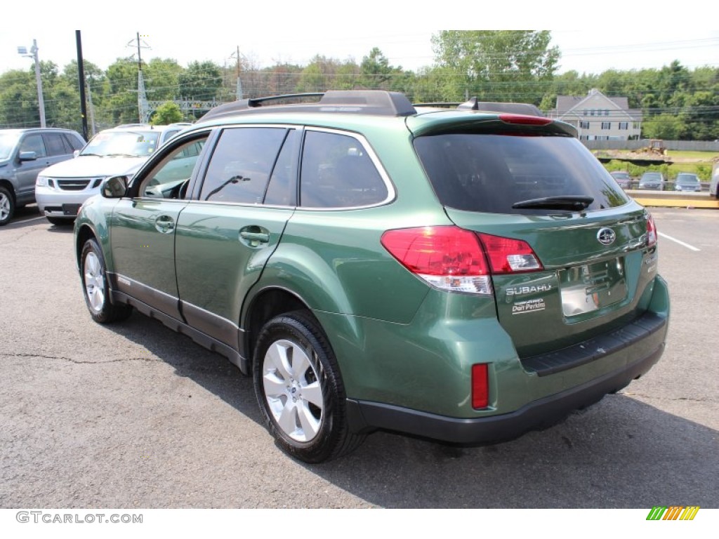 2012 Outback 2.5i Limited - Cypress Green Pearl / Warm Ivory photo #10