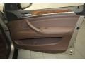 Tobacco Nevada Leather 2011 BMW X5 xDrive 35i Door Panel