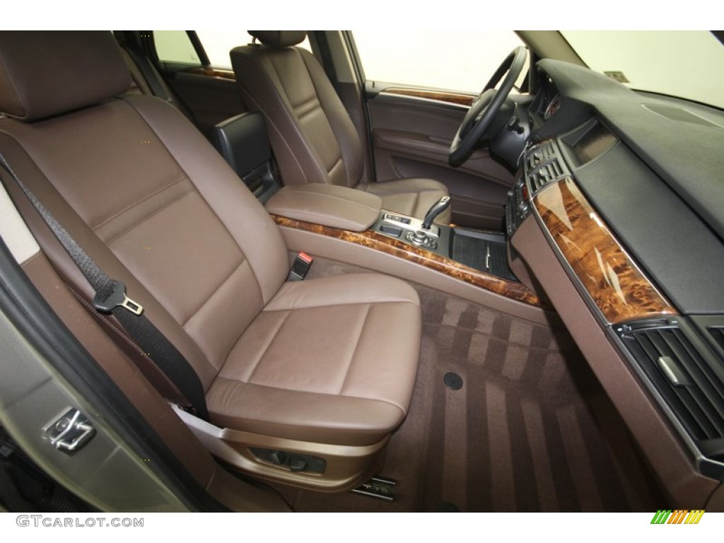 Tobacco Nevada Leather Interior 2011 BMW X5 xDrive 35i Photo #82723543