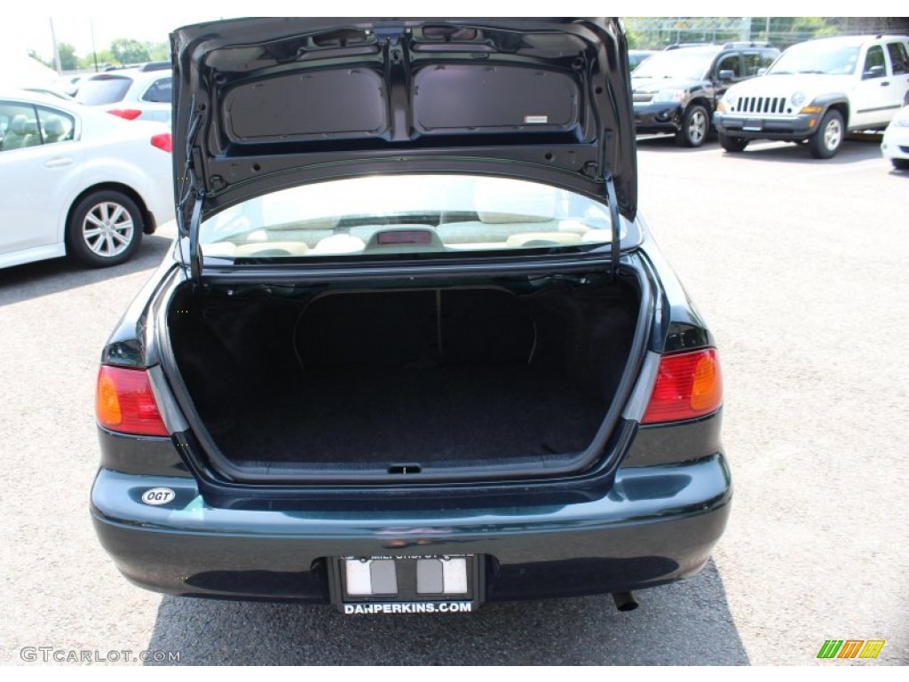 1999 Corolla LE - Dark Emerald Pearl / Pebble Beige photo #8