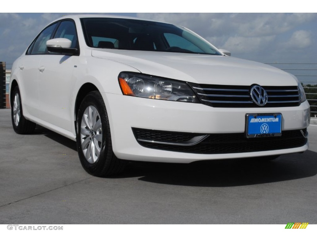 Candy White Volkswagen Passat