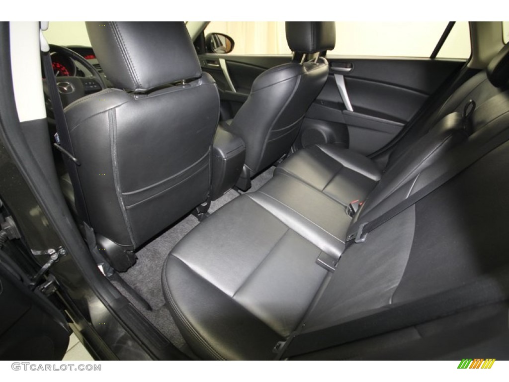 Black Interior 2010 Mazda MAZDA3 s Sport 5 Door Photo #82724461