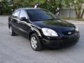 2008 Black Kia Rio LX Sedan  photo #2