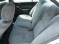 2002 Honda Civic Gray Interior Rear Seat Photo