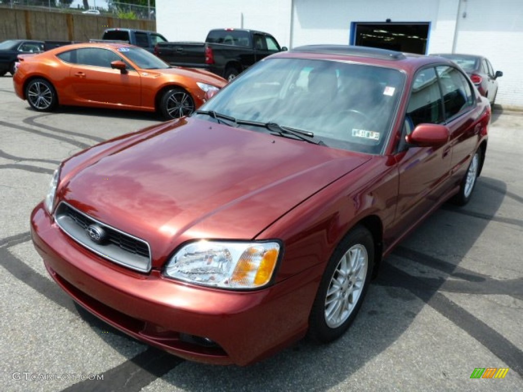 Regatta Red Pearl 2003 Subaru Legacy L Sedan Exterior Photo #82726180