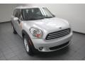 2013 Crystal Silver Metallic Mini Cooper Countryman  photo #7