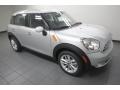 2013 Crystal Silver Metallic Mini Cooper Countryman  photo #8