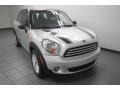 2013 Crystal Silver Metallic Mini Cooper Countryman  photo #5