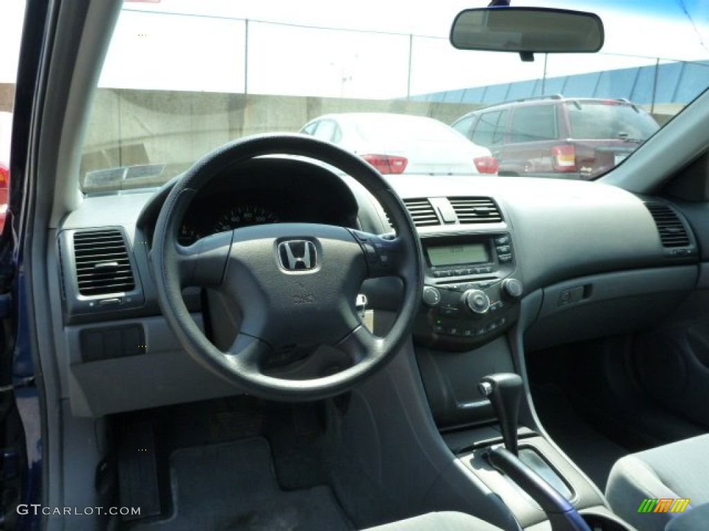 2003 Accord LX Sedan - Eternal Blue Pearl / Gray photo #12