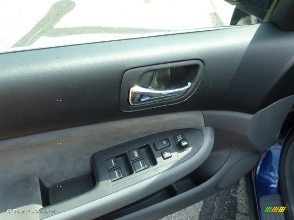 2003 Accord LX Sedan - Eternal Blue Pearl / Gray photo #14
