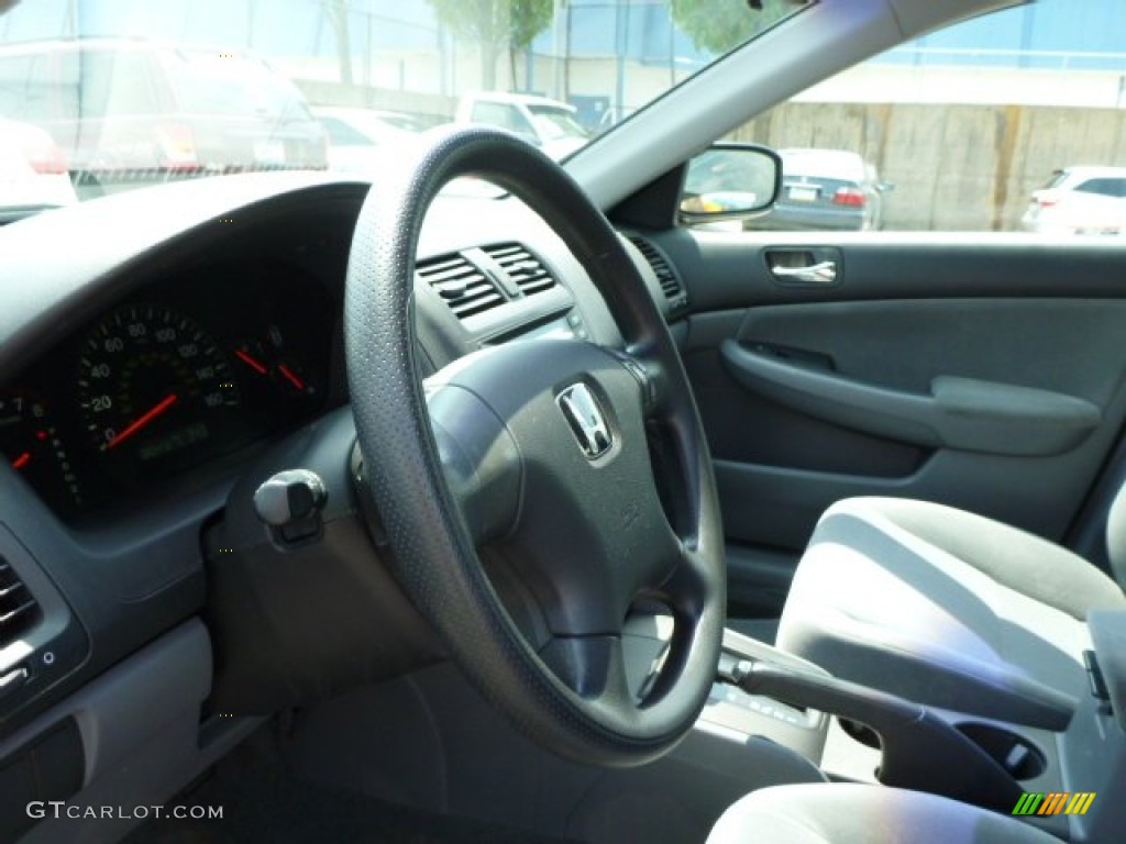 2003 Accord LX Sedan - Eternal Blue Pearl / Gray photo #15