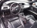2008 BMW M3 Black Interior Prime Interior Photo