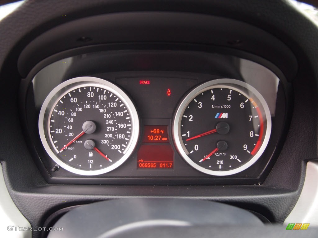 2008 BMW M3 Coupe Gauges Photos