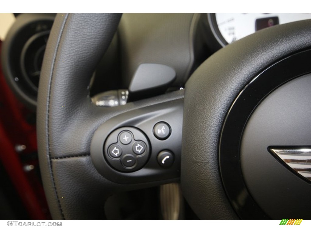 2013 Cooper S Countryman - Blazing Red / Carbon Black photo #24
