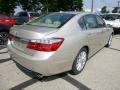 2013 Champagne Frost Pearl Honda Accord EX-L Sedan  photo #3