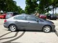 2012 Polished Metal Metallic Honda Civic NGV Sedan  photo #2