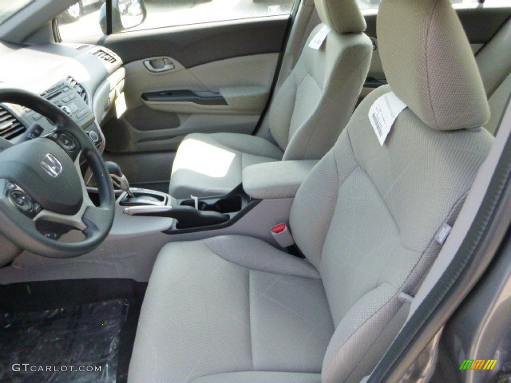 2012 Honda Civic NGV Sedan Front Seat Photo #82728583