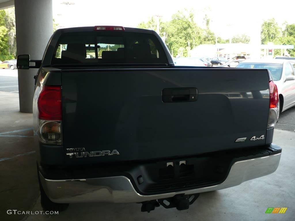 2009 Tundra SR5 Double Cab 4x4 - Slate Gray Metallic / Graphite Gray photo #3