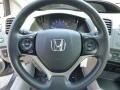 Gray Steering Wheel Photo for 2012 Honda Civic #82728628