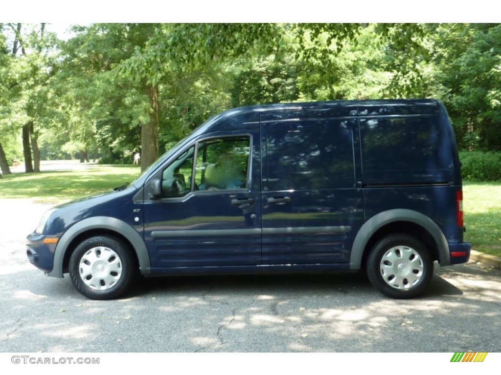 Dark Blue 2010 Ford Transit Connect XLT Cargo Van Exterior Photo #82728667