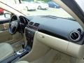 Beige 2007 Mazda MAZDA3 i Sport Sedan Dashboard