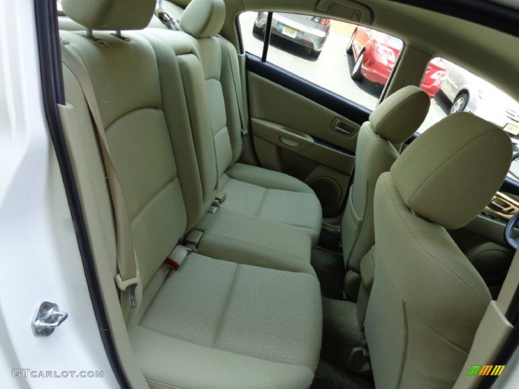2007 Mazda MAZDA3 i Sport Sedan Rear Seat Photo #82728961