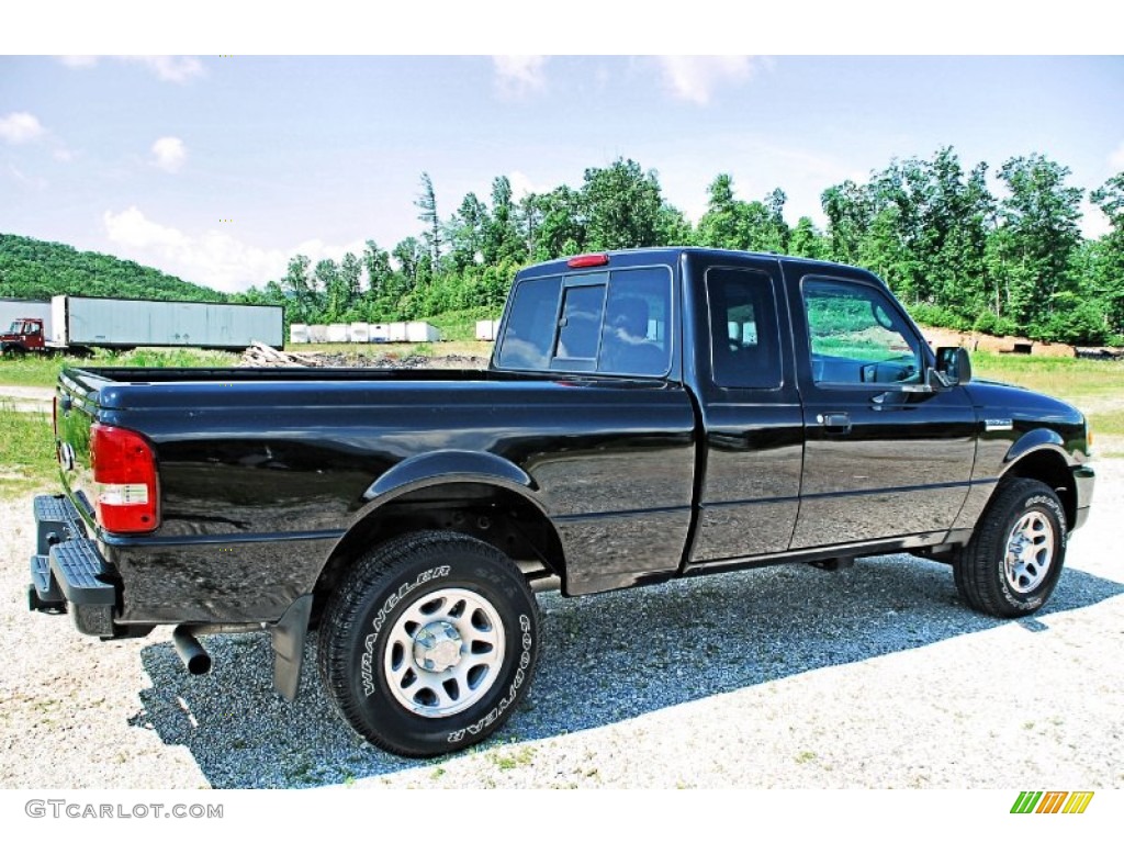 Black 2011 Ford Ranger XLT SuperCab 4x4 Exterior Photo #82729639
