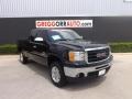 2010 Onyx Black GMC Sierra 1500 SLE Extended Cab 4x4  photo #1