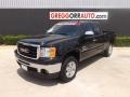 2010 Onyx Black GMC Sierra 1500 SLE Extended Cab 4x4  photo #2